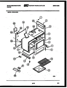 06 - Body Parts parts for Frigidaire Range GF501KXD3 from AppliancePartsPros.com