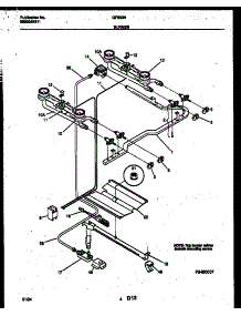 03 - Burner, Manifold And Gas Control parts for Frigidaire Range GF600ND9 from AppliancePartsPros.com