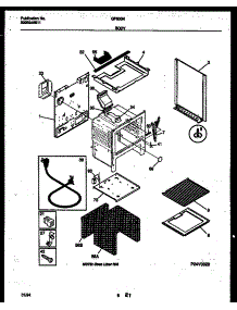 04 - Body Parts parts for Frigidaire Range GF600ND9 from AppliancePartsPros.com