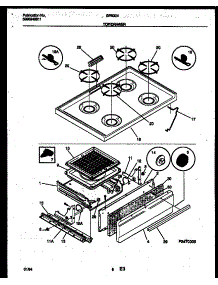 05 - Cooktop And Broiler Drawer Parts parts for Frigidaire Range GF600ND9 from AppliancePartsPros.com
