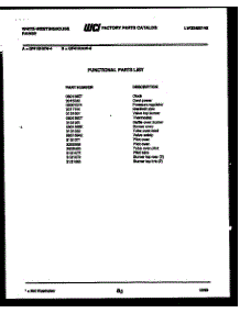 04 - Burner, Manifold And Gas Control parts for Frigidaire Range GF620HXD3 from AppliancePartsPros.com