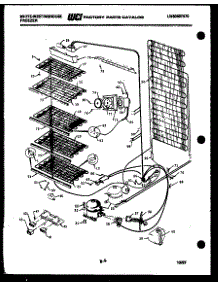 04 - System And Electrical Parts parts for Frigidaire Freezer FU218JRD3 from AppliancePartsPros.com