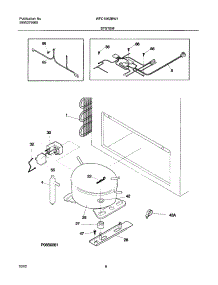 07 - System parts for White Westinghouse Freezer WFC15K2BW1 from AppliancePartsPros.com