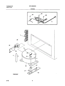 07 - System parts for White Westinghouse Freezer WFC20M4BW0 from AppliancePartsPros.com