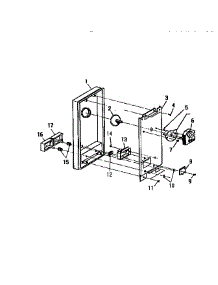 02 - Control Panel parts for Frigidaire Microwave KM165HXM from AppliancePartsPros.com