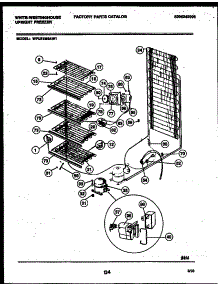 04 - System And Electrical Parts parts for Frigidaire Freezer WFU21M4AW1 from AppliancePartsPros.com