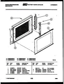 04 - Door Parts parts for Frigidaire Microwave KM937KXM0 from AppliancePartsPros.com