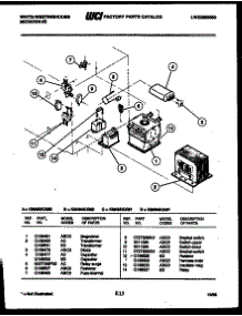 05 - Power Control parts for Frigidaire Microwave KM482KXM0 from AppliancePartsPros.com