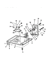 05 - Basic Body parts for Frigidaire Microwave KM175HXM from AppliancePartsPros.com