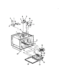 06 - Basic Body parts for Frigidaire Microwave KM175HXM from AppliancePartsPros.com