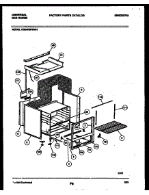 04 - Body Parts parts for Frigidaire Range CG240SP2W1 from AppliancePartsPros.com