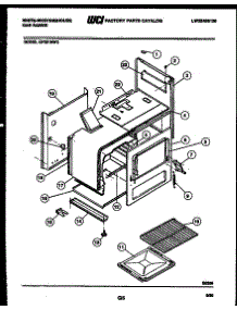06 - Body Parts parts for Frigidaire Range GF201NW2 from AppliancePartsPros.com