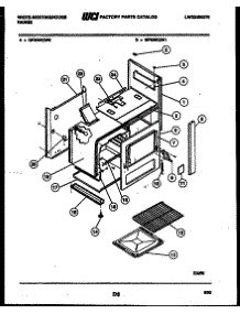 05 - Body Parts parts for Frigidaire Range GF306KXW0 from AppliancePartsPros.com