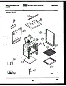 07 - Body Parts parts for Frigidaire Range GF300ND3 from AppliancePartsPros.com