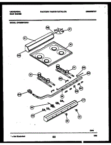 02 - Cooktop And Burner Parts parts for Frigidaire Range CP200SP2W1 from AppliancePartsPros.com