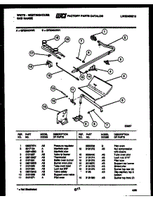 05 - Burner, Manifold And Gas Control parts for Frigidaire Range GF204KXD0 from AppliancePartsPros.com