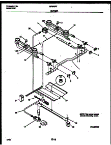 03 - Burner, Manifold And Gas Control parts for Frigidaire Range GF630RXD2 from AppliancePartsPros.com