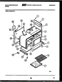 07 - Body Parts parts for Frigidaire Range GF625LD2 from AppliancePartsPros.com