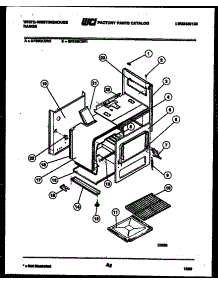 06 - Body Parts parts for Frigidaire Range GF300KXD0 from AppliancePartsPros.com