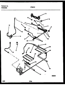 03 - Burner, Manifold And Gas Control parts for Frigidaire Range GF680RXW1 from AppliancePartsPros.com
