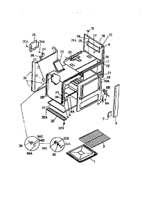 05 - Body, Side Panels parts for Frigidaire Range GF716HXH1 from AppliancePartsPros.com