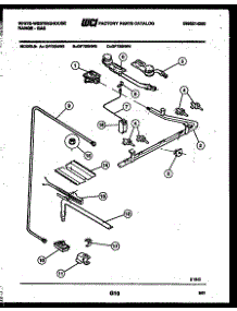 06 - Burner, Manifold And Gas Control parts for Frigidaire Range GF720NW4 from AppliancePartsPros.com