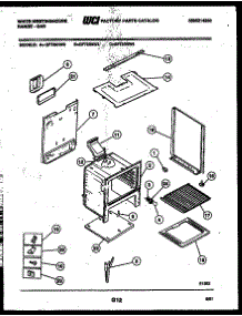 07 - Body Parts parts for Frigidaire Range GF720NW4 from AppliancePartsPros.com