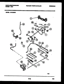 04 - Burner, Manifold And Gas Control parts for Frigidaire Range GF750ND6 from AppliancePartsPros.com