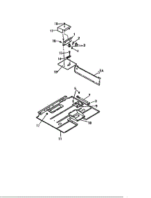 06 - Burner Panel parts for Frigidaire Range GF780HXW1 from AppliancePartsPros.com