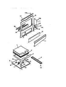 07 - Frame, Service Panel, Base parts for Frigidaire Range GF790HXD1 from AppliancePartsPros.com
