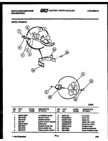 03 - Air Control Parts parts for Frigidaire Dehumidifier ED258K6A from AppliancePartsPros.com