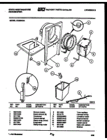 04 - Water And Condensing Parts parts for Frigidaire Dehumidifier ED258K6A from AppliancePartsPros.com