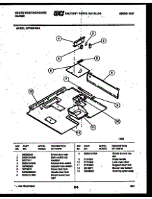 03 - Burner Box Parts parts for Frigidaire Range GF780KXW4 from AppliancePartsPros.com