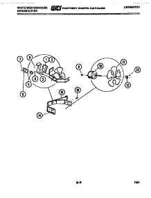 03 - Air Control Parts parts for Frigidaire Dehumidifier ED258K6 from AppliancePartsPros.com