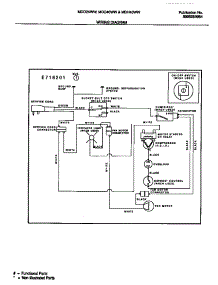 07 - Wiring Diagram parts for Frigidaire Dehumidifier MDH40WW4 from AppliancePartsPros.com