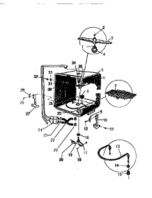 05 - Inner Tub Components parts for Frigidaire Dishwasher SC560JXH1 from AppliancePartsPros.com