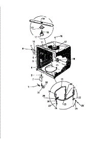 05 - Inner Tub parts for Frigidaire Dishwasher SC750DXR6 from AppliancePartsPros.com