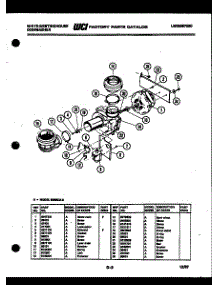 07 - Motor Pump Parts parts for Frigidaire Dishwasher SC560JXH3 from AppliancePartsPros.com