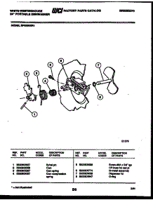 03 - Cam parts for Frigidaire Dishwasher SP550NXR1 from AppliancePartsPros.com