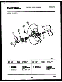 03 - Cam parts for Frigidaire Dishwasher SU182NXR2 from AppliancePartsPros.com