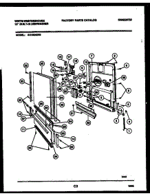 04 - Door Parts parts for Frigidaire Dishwasher SU182NXR2 from AppliancePartsPros.com