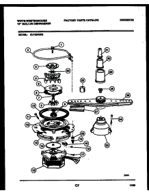 06 - Motor Pump Parts parts for Frigidaire Dishwasher SU182NXR2 from AppliancePartsPros.com
