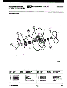 03 - Cam parts for Frigidaire Dishwasher SU770NXR1 from AppliancePartsPros.com