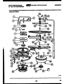 06 - Motor Pump Parts parts for Frigidaire Dishwasher SU770NXR1 from AppliancePartsPros.com