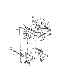 09 - Burner Assy. parts for Frigidaire Range GC932EXW6 from AppliancePartsPros.com