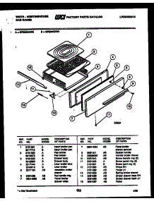 03 - Broiler Drawer Parts parts for Frigidaire Range GF204KXW1 from AppliancePartsPros.com