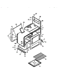 05 - Body, Side Panels parts for Frigidaire Range GF300HXH2 from AppliancePartsPros.com