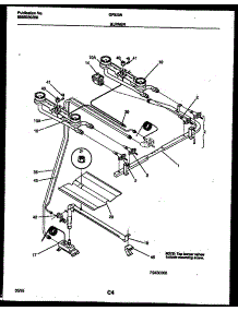 03 - Burner, Manifold And Gas Control parts for Frigidaire Range GF300ND7 from AppliancePartsPros.com