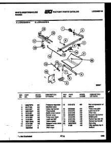 04 - Burner, Manifold And Gas Control parts for Frigidaire Range GF410HXD4 from AppliancePartsPros.com