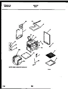 04 - Body Parts parts for Frigidaire Range GF420RXD1 from AppliancePartsPros.com